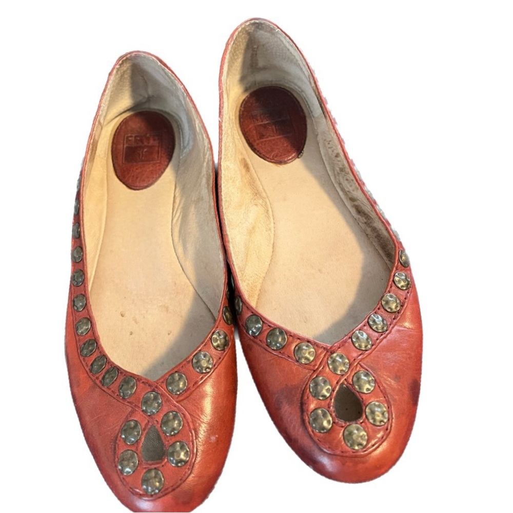 Red Frye good condition size 6